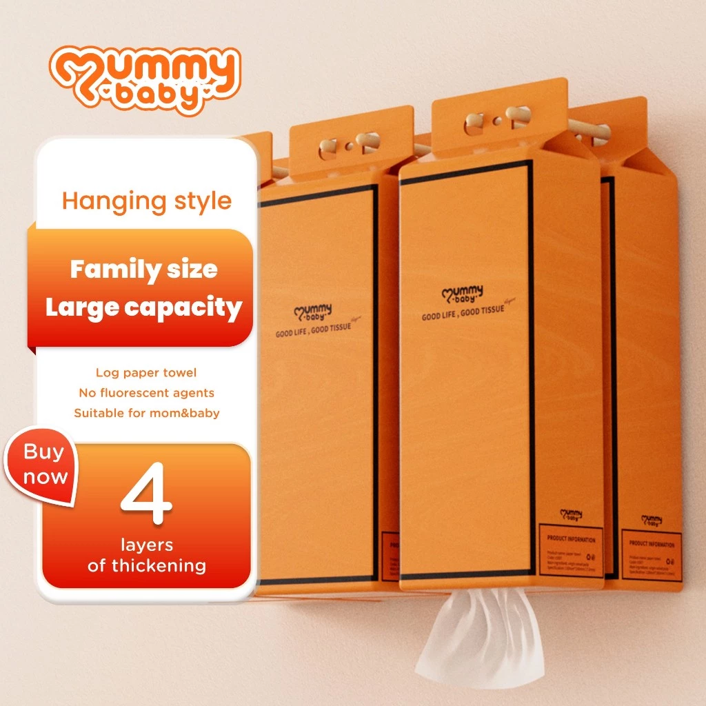 Mummybaby orange Highend Tissue Oversized Wall Mounted Tissue Paper Large Size Paper