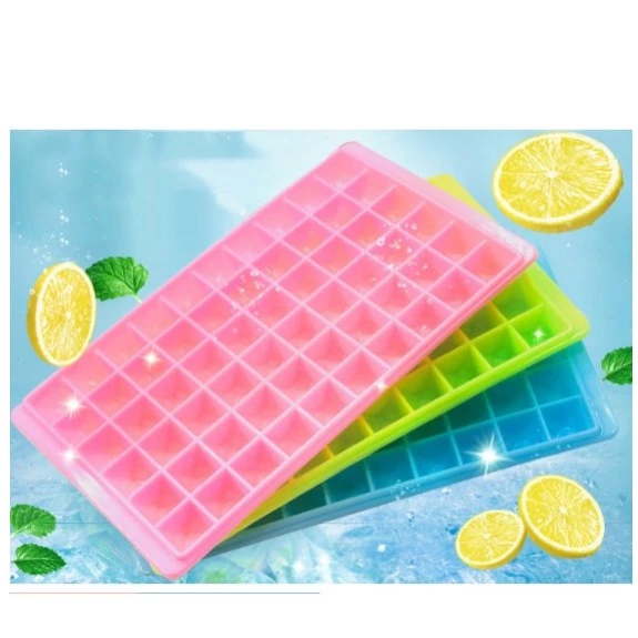 Rainbow store #60 Grid plastic Ice Cube Tray Ice Cube Mold Box Candy Color Mold