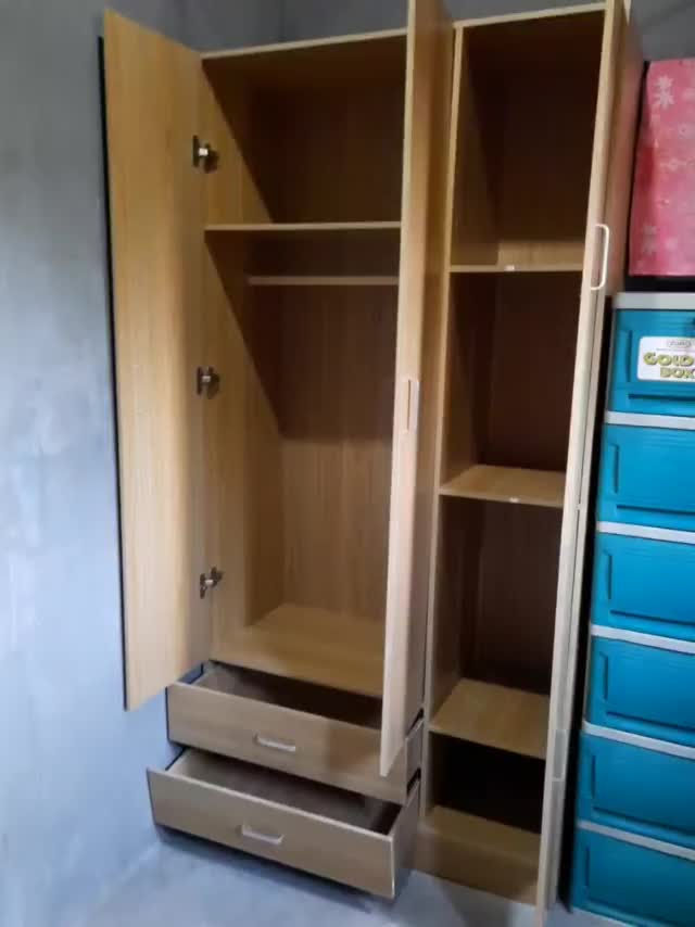 #Wooden wardrobe#Wooden storage cabinet#Modern Simplicity