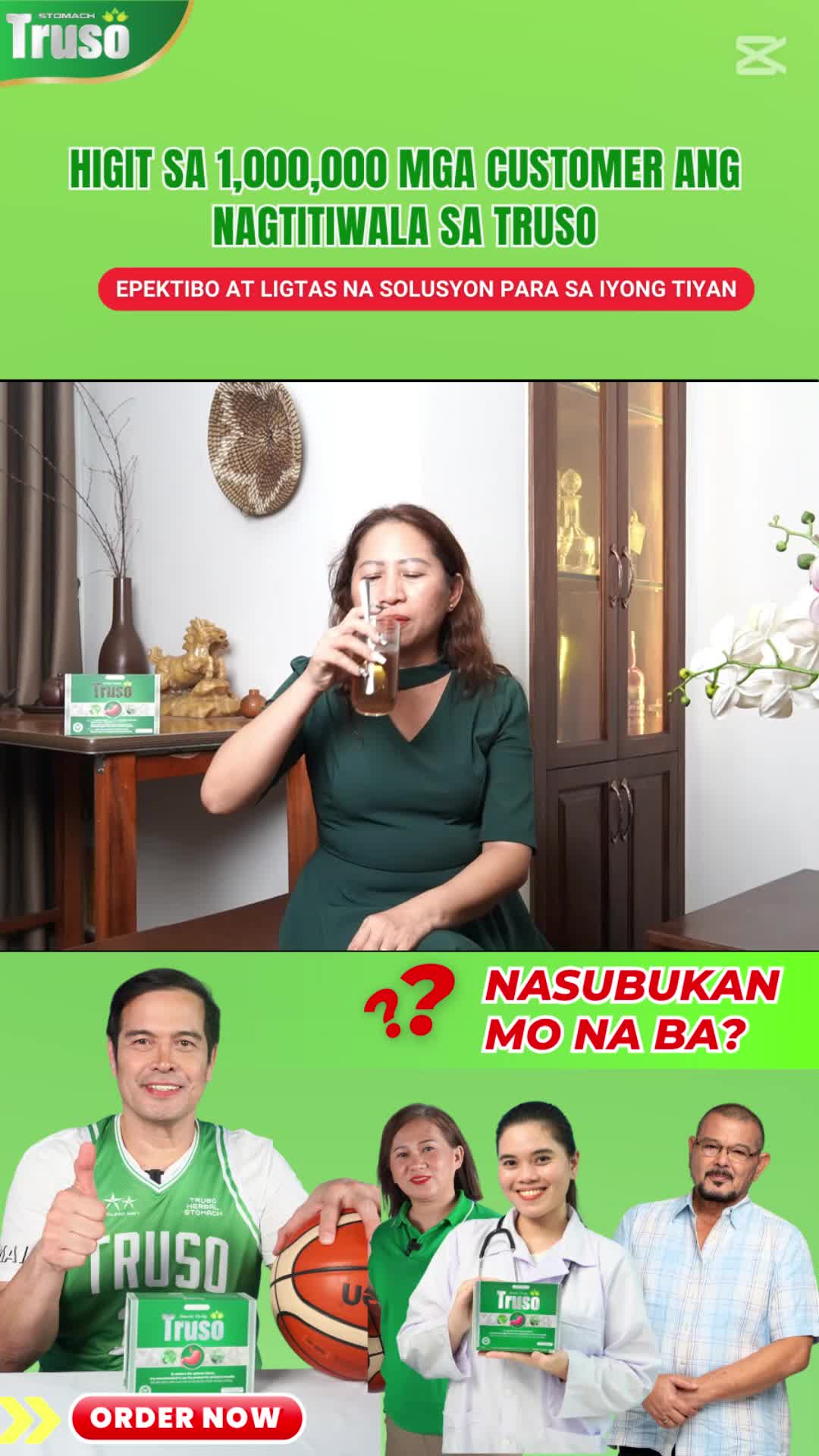Best-selling stomach relief! TRUSO trusted by PH families 💚 Tap to order now! #truso #tiyanremedy #affordablecare