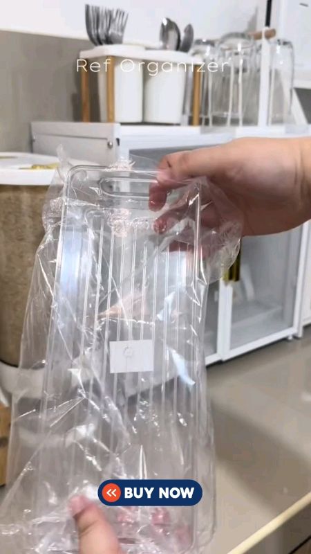 #FreeCoinsInShopeeVideo :Acrylic Makeup Organizers Food Storage Box Transparent Refrigerator Organizer#ygb #MasMuraSaShopee ##,#WishlistMoSagotKo