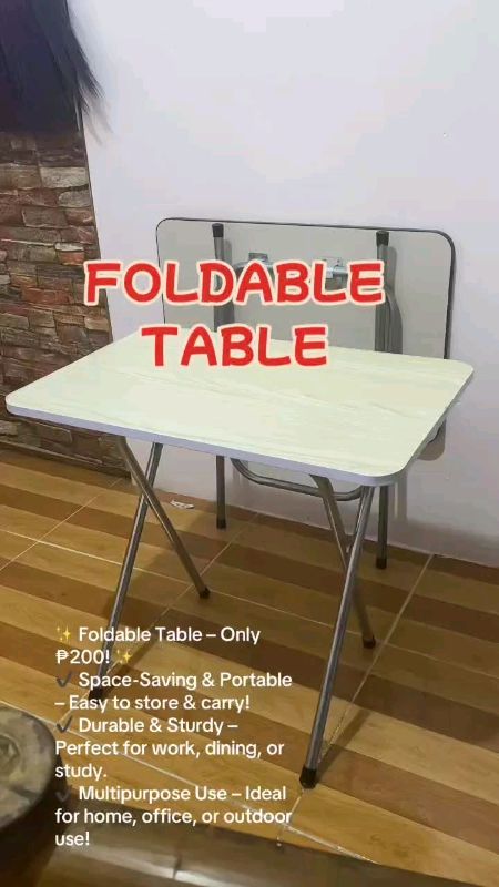 #FoldingDiningTable #Portable #DeskComputerTable #Multipurpose #SimpleTable #Foldable #Table #highquality #affordable #buynow #fyp