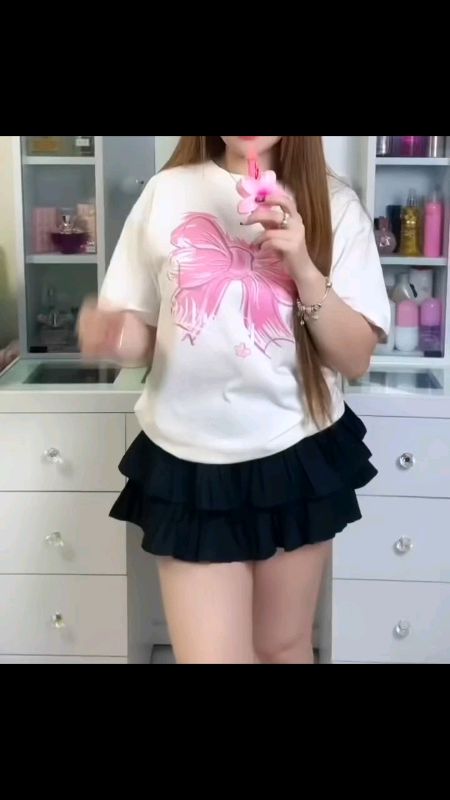 #FreeCoinsInShopeeVideo #oversizedshirt #shirtforwomen #trendyoutfit #coquette #tshirtforwomen #cotton #koreanfashion #OOTD #casualwear