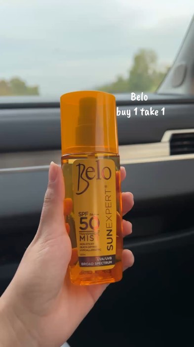 Belo transparent mist sunscreen #belo #mist #sunscreen #FreeCoinsInShopeeVideo #skincare #skin #face #body #Summer #beach