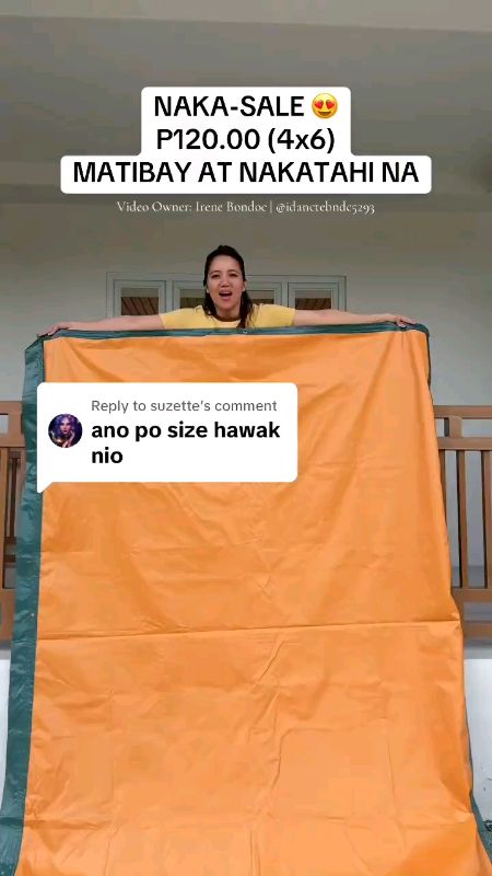 ✨S400 LONA 4FTx6FT TRAPAL TOLDA Tarpaulin 6FTx6FT 6FTx10FT✨ #ShopeePHPaydaySale #MasMuraSaShopee #FreeCoinsInShopeeVideo #lona #trapal #tolda #budol