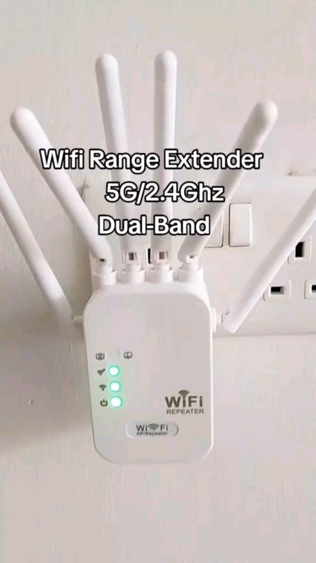 5G Wifi Extender Wifi Signal Booster Wifi Repeater Dual-Band Wifi Extender