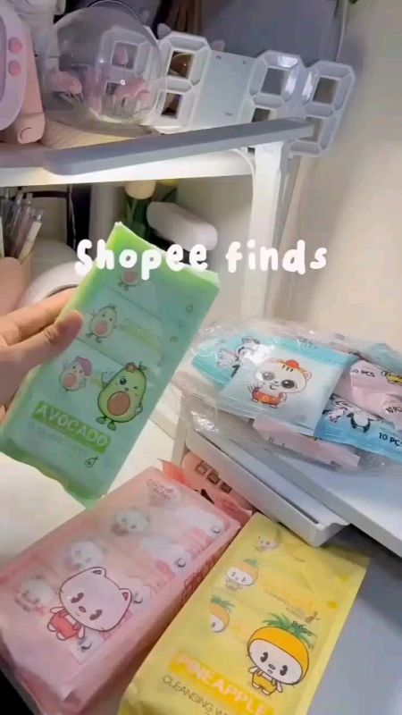 SUPER HANDY SUPER CUTE AND OF COURSE MULTIPURPOSE #wipes