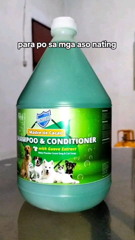 Petcher Madre De Cacao Pet Shampoo 1/2 Gallon with Free Soap #Petcher #MadreDeCacao #PetShampoo #Dogs #Cats #PetCare #SocialMedia #ShopeeMall