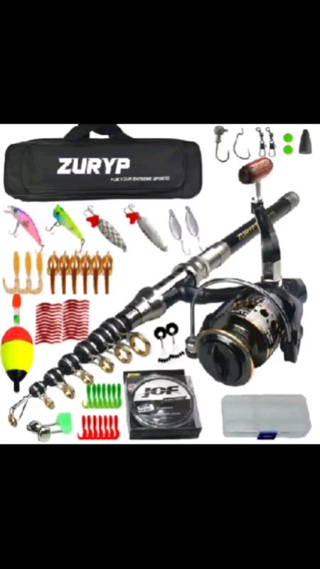 #original #fishing #rod #reel #set #fishing