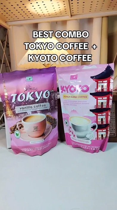 Best Combo Tokyo Coffee+kyoto coffee #slimmingcoffee #slimmingdrink #kyoto #tokyo #FreeCoinsInShopeeVideo #trending #viral #fyp