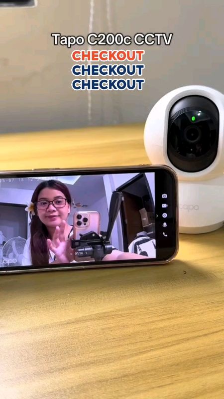 TP-LINK Tapo C200C CCTV Camera 1080P Security WiFi CCTV#cctv #tapo #wifi #indoor #OUTDOOR #fyp #trending #murasashopee