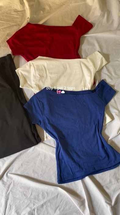 buy 1 get 2 tops ☁️🫶🏻✨ #buy1get2 #buy1get2tops #womenstop #topforwomen #FreeCoinsInShopeeVideo #angdalisashopee #MasMuraSaShopee #shopeerecos #budol