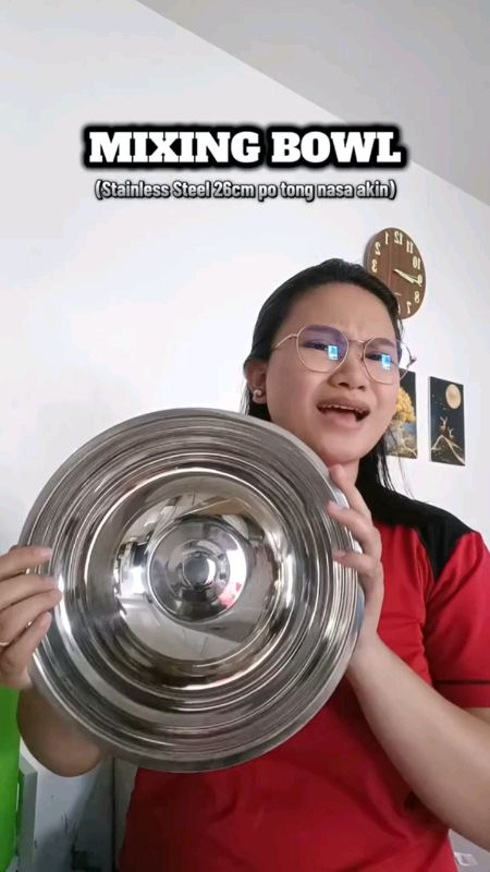 Stainless Steel Thicker Mixing Bowl #stainlesssteel #mixingbowl #bowl #MasMuraSaShopee
