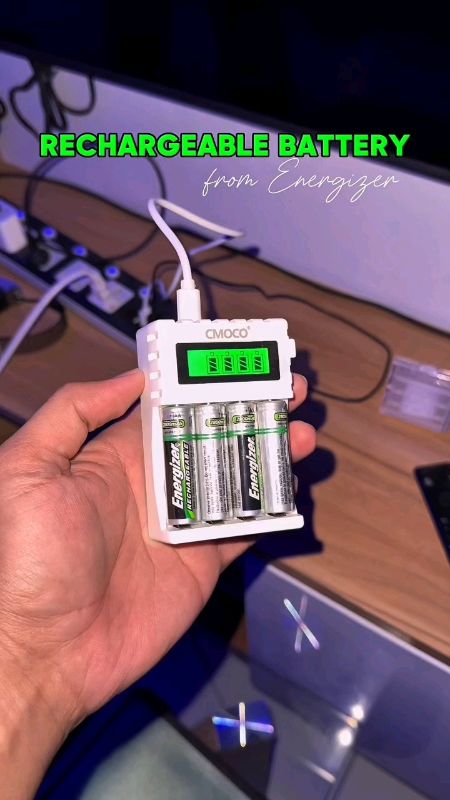 Original Energizer Rechargeable Battery AA / AAA  Battery 1.2V 2800/2450/900mAh#originalenergizer #rechargeablebattery #FreeCoinsInShopeeVideo #Viral