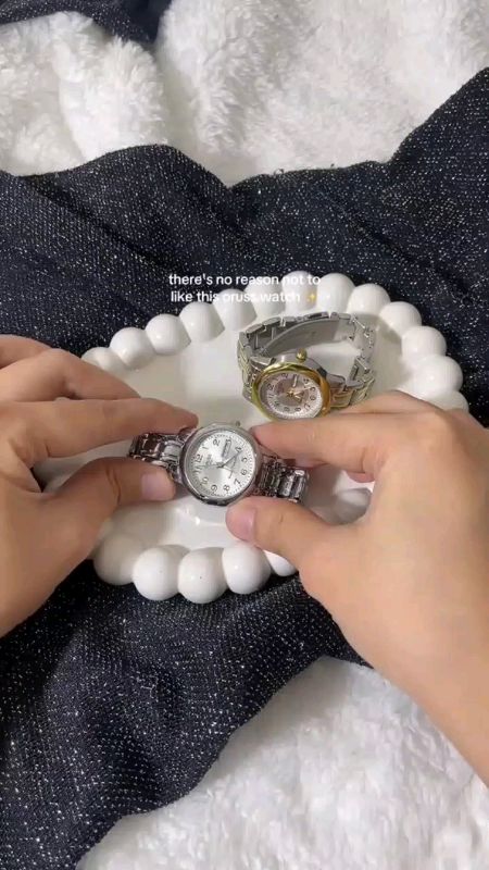 Women's Watch Original Waterproof Stainless Steel Watch for Women✨#MasMuraSaShopee #FreeCoinsInShopeeVideo #watch #womenswatch #luxury #Fashion #viral