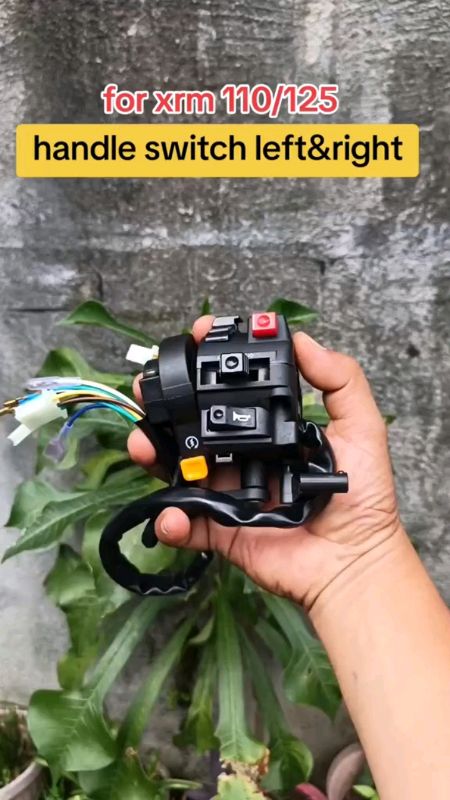 XRM 100/110/125 Handle Switch (1set) Left/Right Ordinary Stock Handle Switch Motorcycle#Masmurasashopee #Shopeefind #trindeng #Fyp❤️ #shopeenow😍