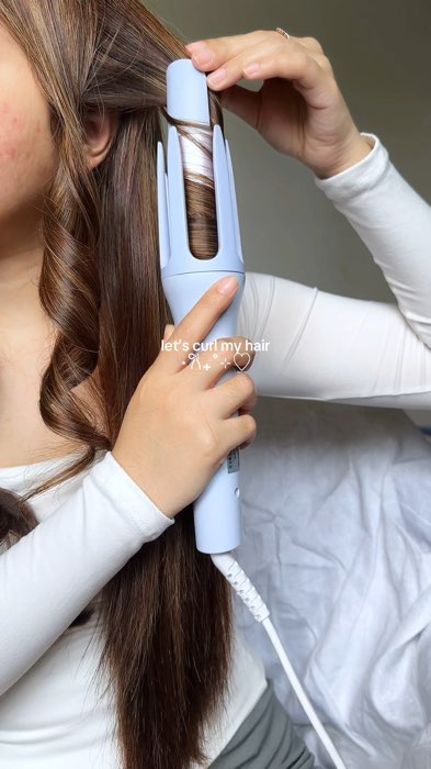Automatic Hair curler very easy to use #haircurler #fyp #payday #trending #MasMuraSaShopee #viral #FreeCoinsInShopeeVideo