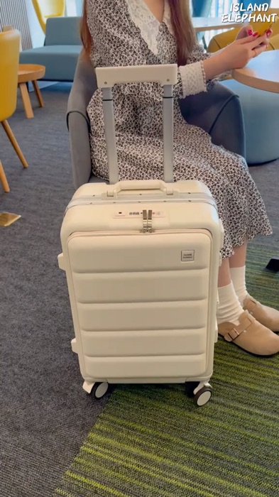 Island elephant TSA aluminum luggage! ? #FreeCoinsInShopeeVideo #islandelephant #calefinds #travelbag #luggagebag