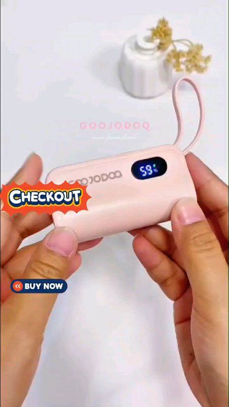 #GOOJODOQ #5000mah #MiniPowerbank #powerbank #foryou #fyp #shopeefinds #trending #HugotSaShopee #FreeCoinsInShopeeVideo #masmurasashopee