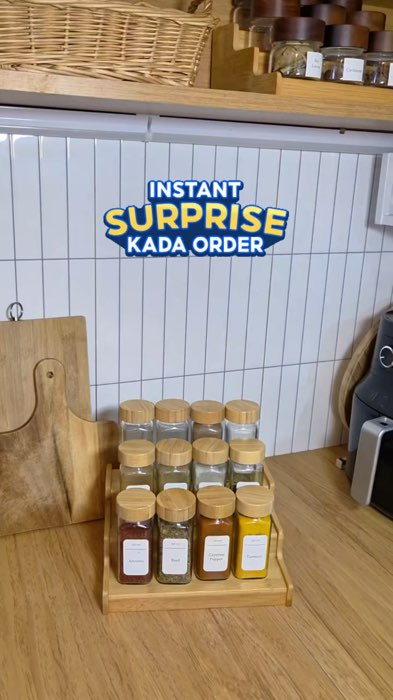 Herbs Spices And Seasoning Container 🎉 #seasoning #container #aesthetic #kitchenfinds #legit #shopeefinds #MasMuraSaShopee #FreeCoinsInShopeeVideo