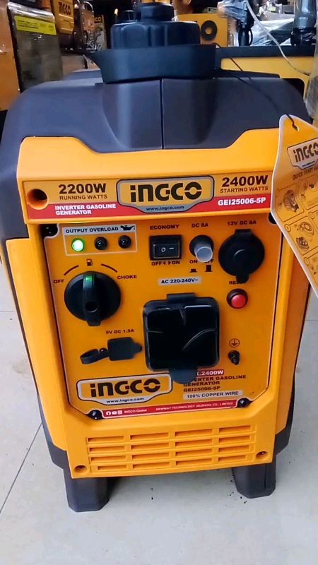 Ingco Inverter Generator #portablegenerator  #backuppower  #quietgenerator  #ingcogenerator  #MasMuraSaShopee #siguradongmura