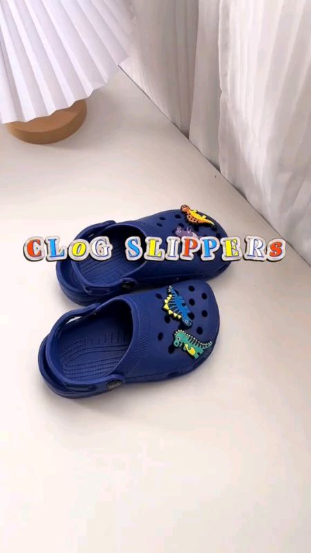 Clog Slippers for Kids #clogslippers #crocs #MasMuraSaShopee #fyp #kids #slippers #footwear #toddlers #sandals #clogs