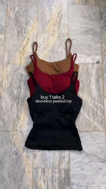 #sleeveless #tanktop #padded #sando #ShopeePH #ShopeeSale #ShopeeFinds #ShopeeBudol #ShopeeHaul #ShopeeTrending #MurangHalaga #BudolFinds #affordablef