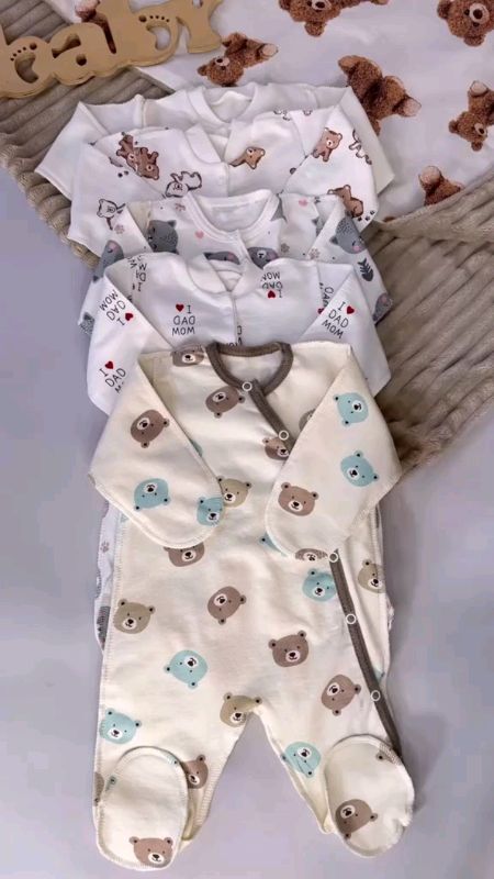 #Onesies for Baby Girl Boy Frogsuit for Baby Bodysuits Sleep and Play (Sold by 1) Ant-mosquito 0-12M