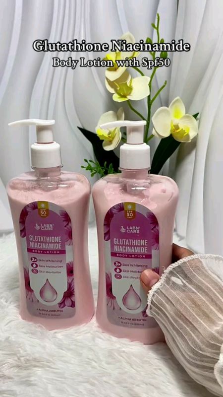 Labn Care Premium Glutathione & Niacinamide Body Lotion SPF 50 PA++ with Alpha Arbutin #MasMuraSaSHOPEE #CheckOutNow