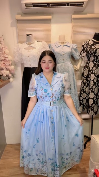 #VietnamDress #ElegantDress #ChurchDress