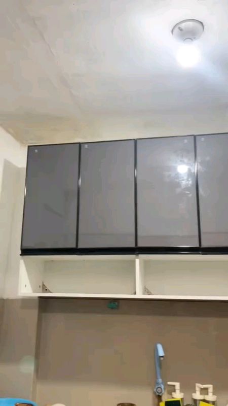 #aluminum#kitchencabinet#glassdoor#pantrycabinet#hangingcabinet#kitchenorganizer#spacesaver#wood#wallmounted#shopeefinds#spaylater#useful