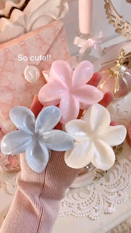 #fyp #hairclip #summerclip #flower