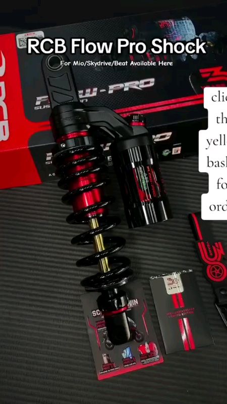 RCB 30th Limited Edition FLOW PRO SHOCK Mio / Skydrive (305MM)#checkout #HugotSaShopee