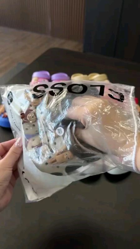 #Soft Bottom Breathable Clogs Cute Cartoon Design Summer Shoes