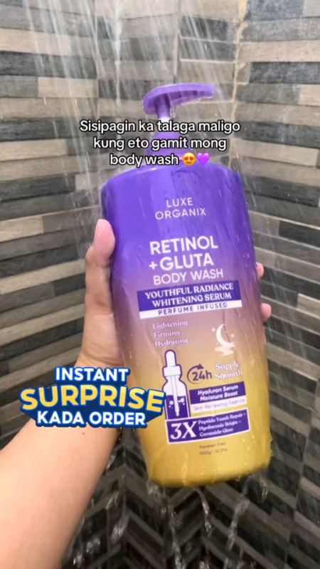 LUXE ORGANIX Retinol Serum #affordable #freecoinsinshopeevideo