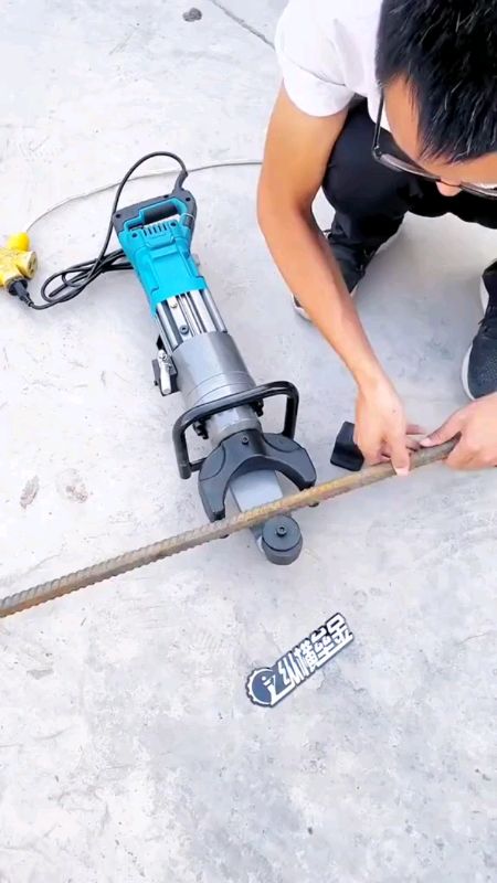 △ Electric Portable Handheld Bender Hydraulic Rebar Bending Straightening hine for Steel and Copper