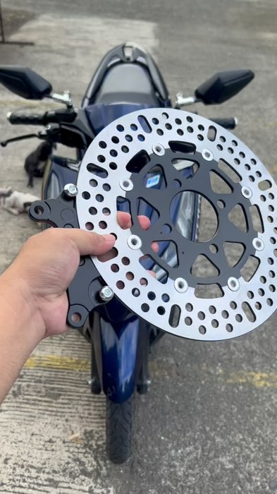 260MM DISC UNIVERSAL with BRACKET #solidz #fyp