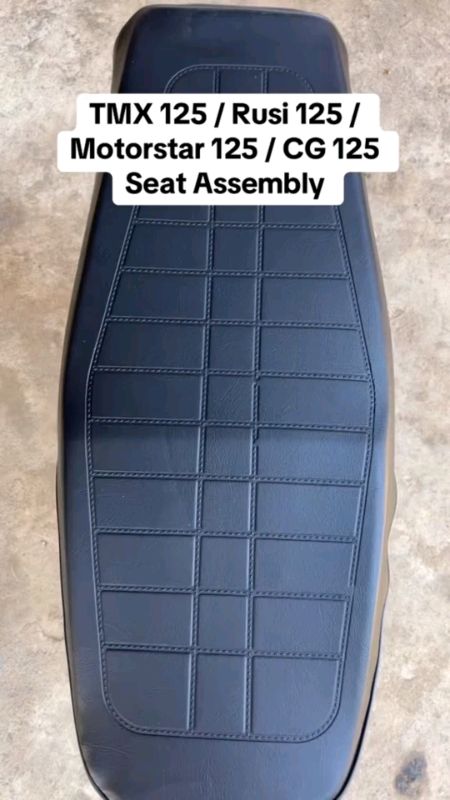 CSL Seat Assembly TMX125 / RUSI125 / MOTORSTAR125 / CG125 MOTORCYCLE SEAT ASSEMBLY MOTORCYCLE PARTS#csl#seat #tmx125 #rusi125 #motorstar125 #cg125