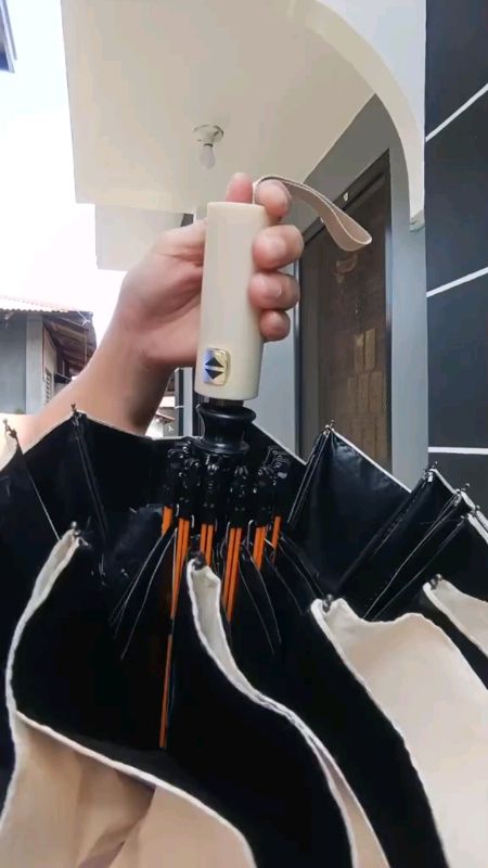 COD 24 Ribs Automatic Umbrella Windproof Anti-UV Sunscreen #umbrella #24ribsumbrela #Windproofumbrella #freecoin #FORYOU #FYP #Hugotsashoppe