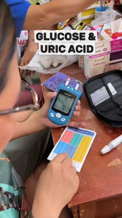 glucose and uric acid monitor#fyp