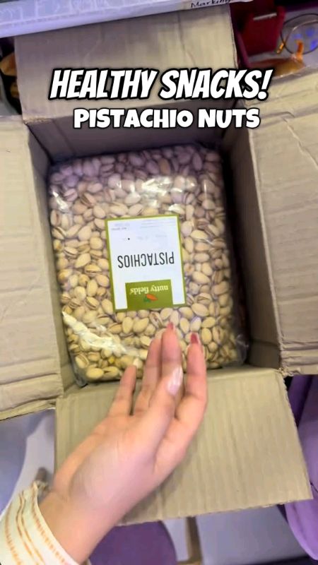 Healthy Snacks ba ang Hanap mo Bhei - Roasted & Salted Pistachio in Shell #pistachio #healthysnacks #affordable #dabest #onlinegrocery #iwastraffic