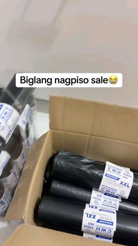 Garbage Bag #trending #budol #shopeeVideo #shopeeVideo #freeshiping #viral #sale #plasticbag #garbagebag #trashbag #piso #trash