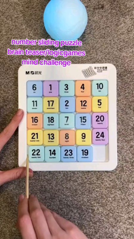 #puzzlegame #sliding #numbers #mindchallenge #brainteaser #funnygame #puzzlefun #PuzzleLovers #toys #FreeCoinsInShopeeVideo #MasMuraSaShopee