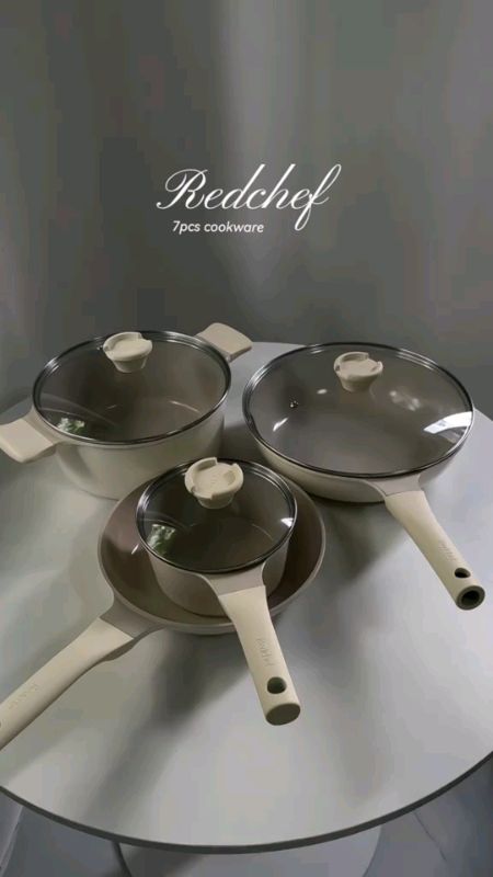REDCHEF Nonstick Ceramic Cookware #refchef#cookware #ceramic