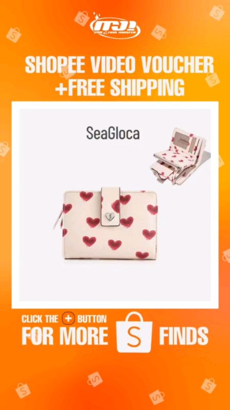 SeaGloca Short Love Valentine's Day  Limited Wallet New Multi-Capacity For Woman #seagloca #valentine #wallet #valentinewallet