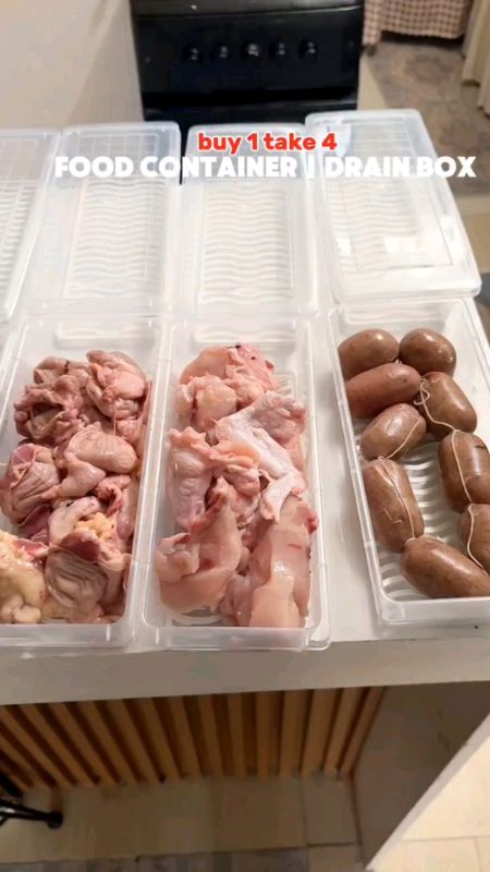 Leak proof Drainable Fridge Box #quality #affordable #viral #trending #fyp #shopeeVideo
