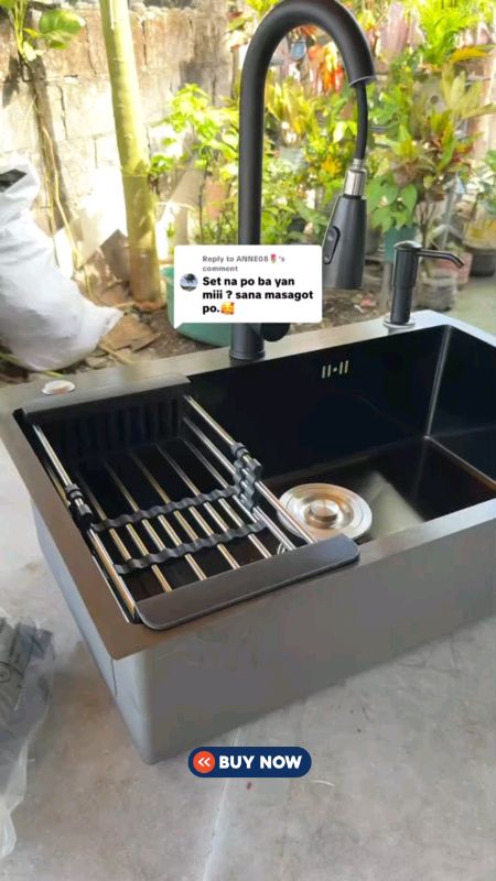 #stainlesssteelkitchensink #kitchensink #stainlesssteel #lababo #FreeCoinsInShopeeVideo #MasMuraSaShopee #ShopeePHPaydaySale #foryou #fyp #foryoupage