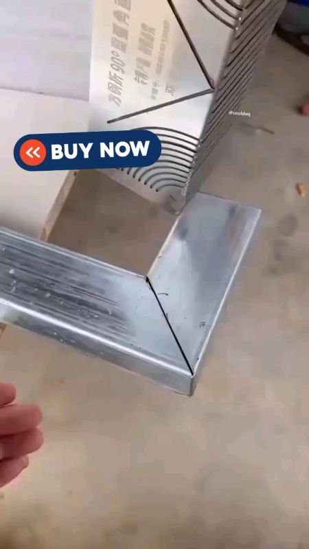 Metal Ruler Square Rouded corner #buynow #murasashopee #HugotSaShopee #freesample