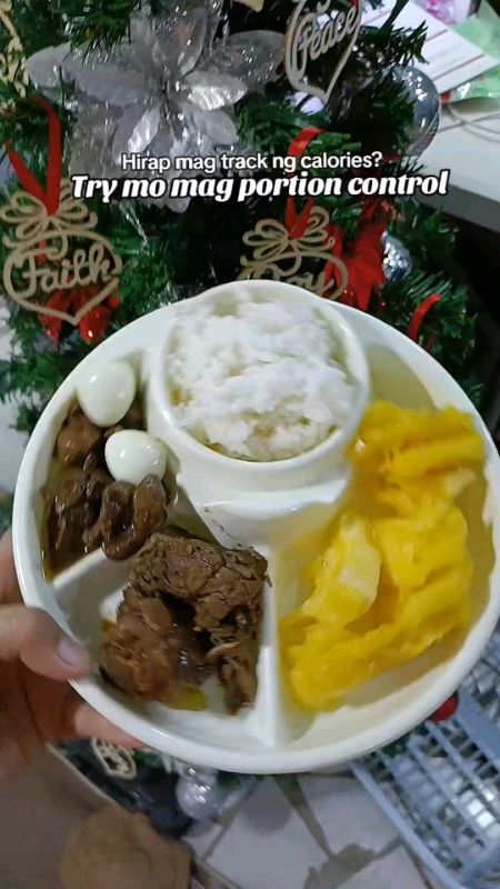 mag portion control ka na din #dietplate #MasMuraSaShopee #trending #portionplate #portioncontrolplate