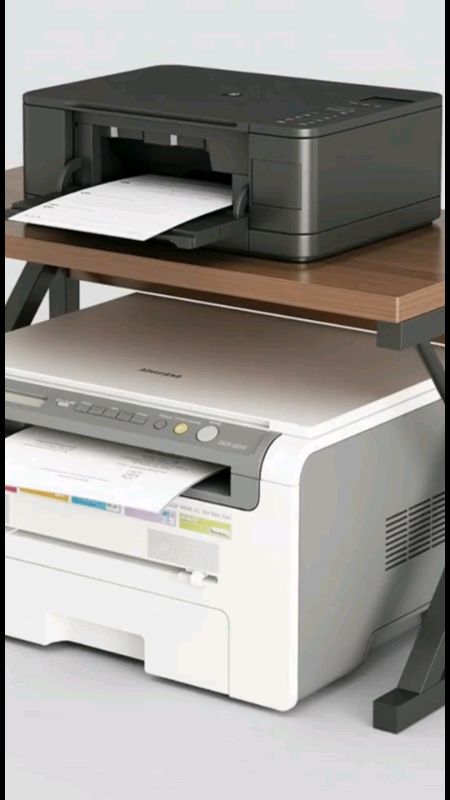 Printer stand desktop office storage rack #Sh...